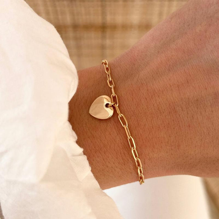 Bracelet "Loona" plaqué or