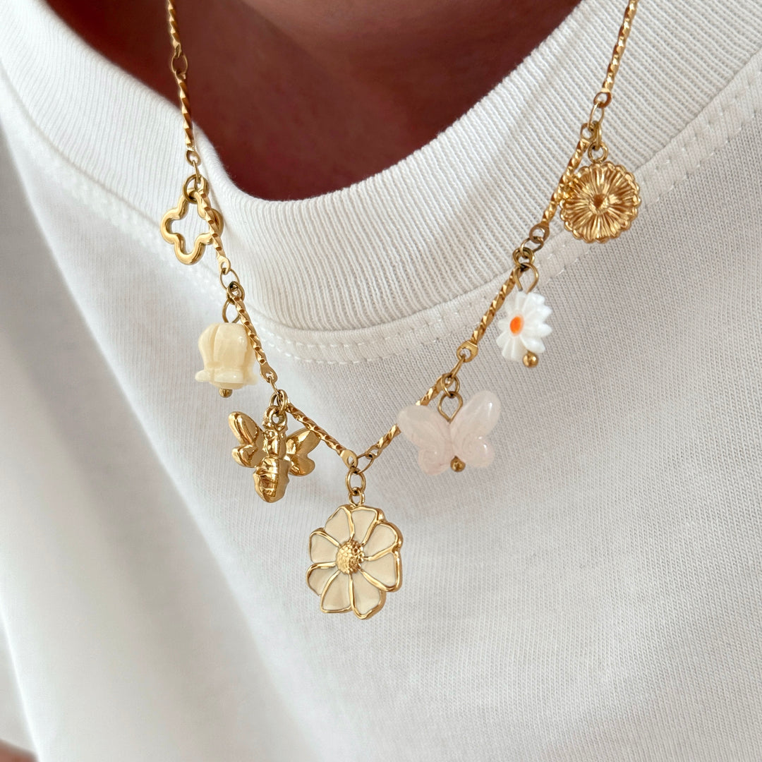 Collier "Eloria" acier