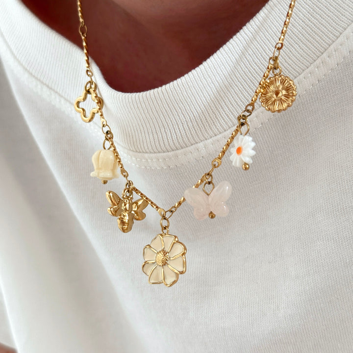 Collier "Eloria" acier