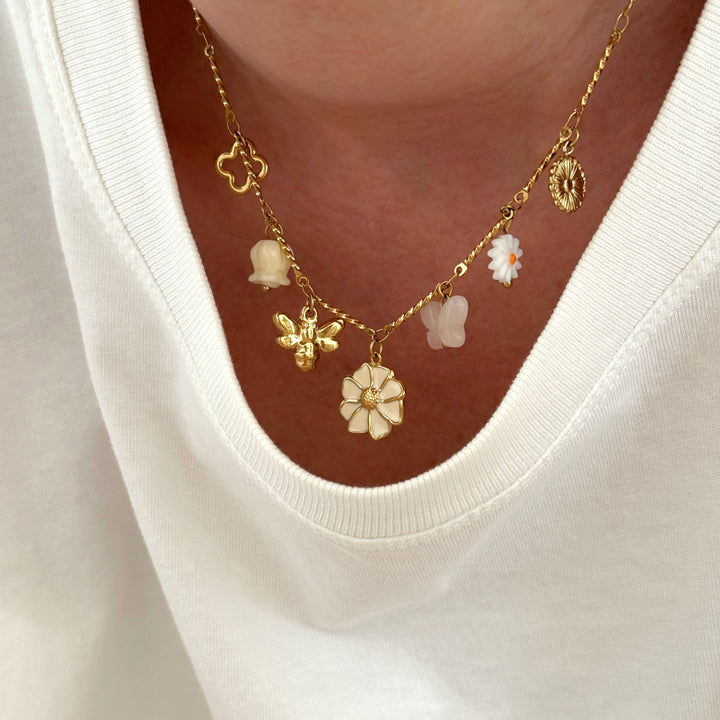 Collier "Eloria" acier