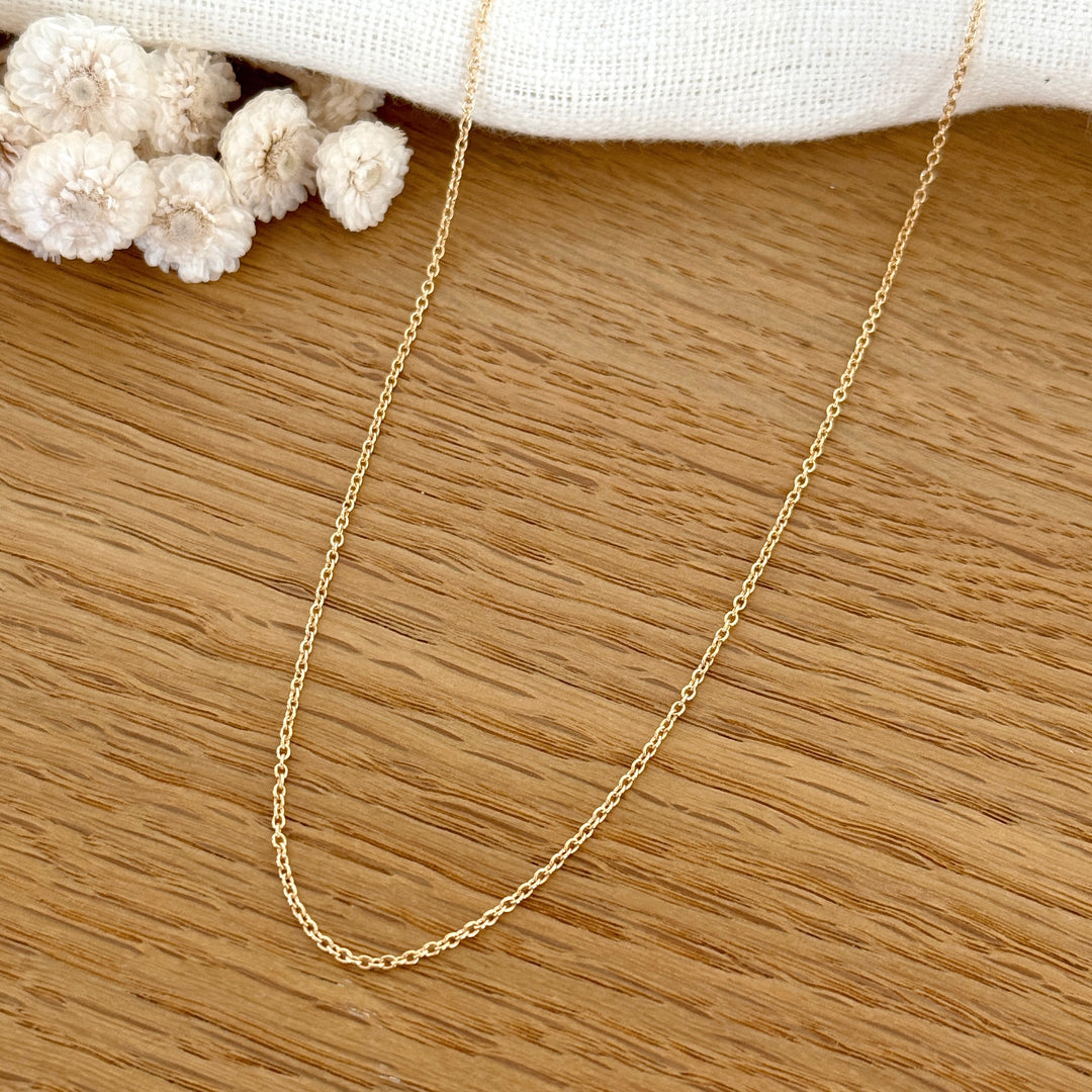 Chaîne "Classique" plaqué or