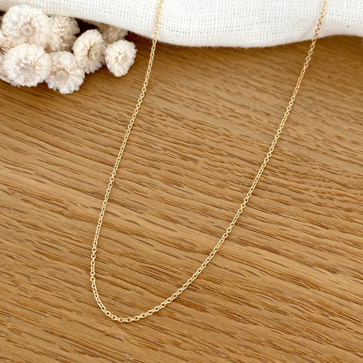 Chaîne "Classique" plaqué or