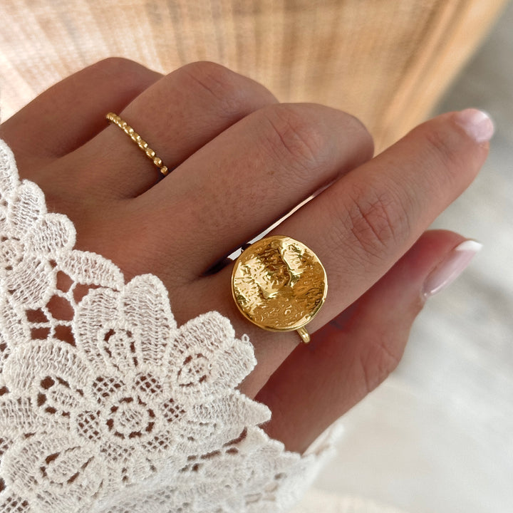 Bague "Leonard" acier