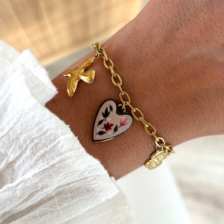 Bracelet "Lison" acier