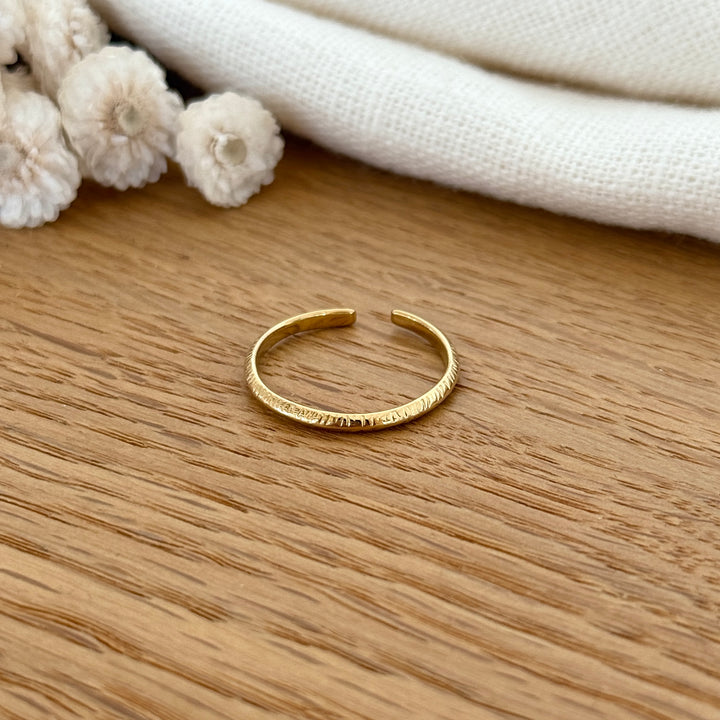 Bague "Ysa" acier