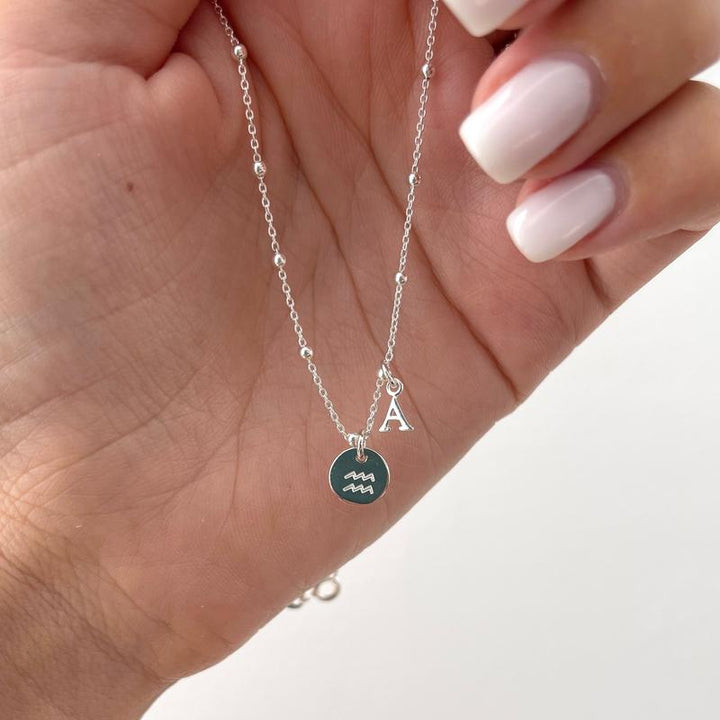 Collier "Mia" argent