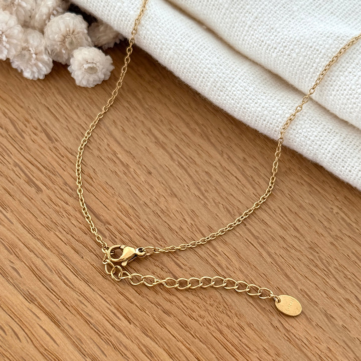 Collier "Miela" acier