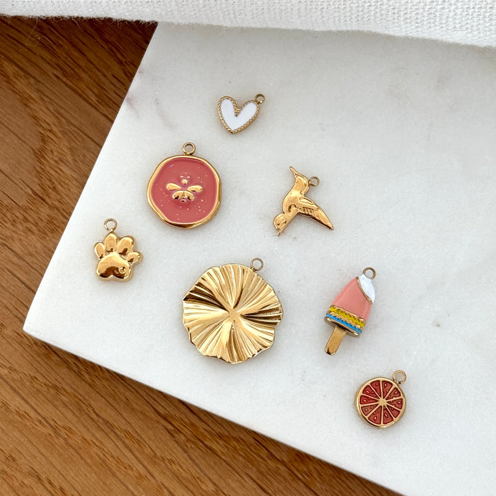 Bracelet charms personnalisable acier