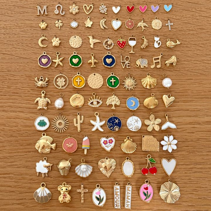 Bracelet charms personnalisable acier