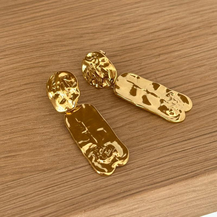 Boucles d'oreilles "Rena" acier