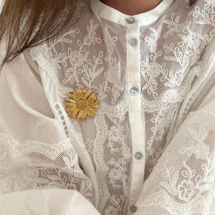 Broche pins "Agnes" acier