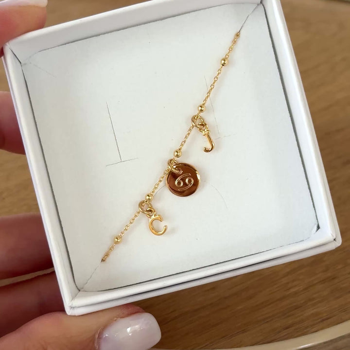 "Mia" Gold-Plated Bracelet