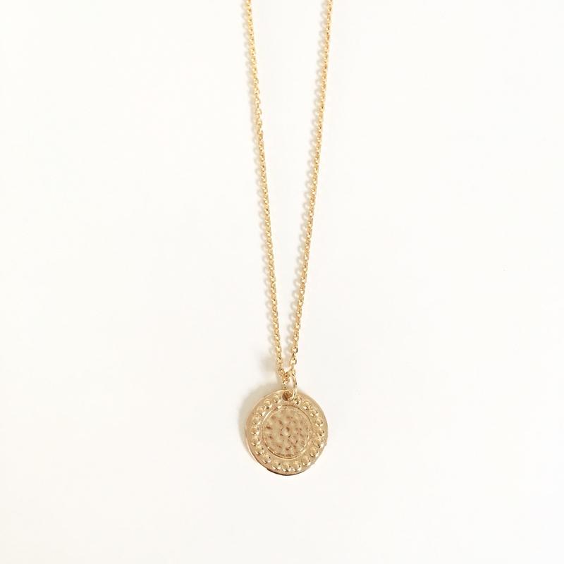 Collier "Solia" plaqué or instants-plaisirs 