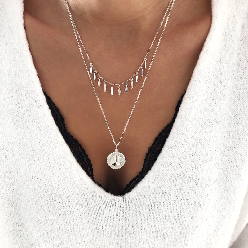 Collier "Matila" argent instants-plaisirs 
