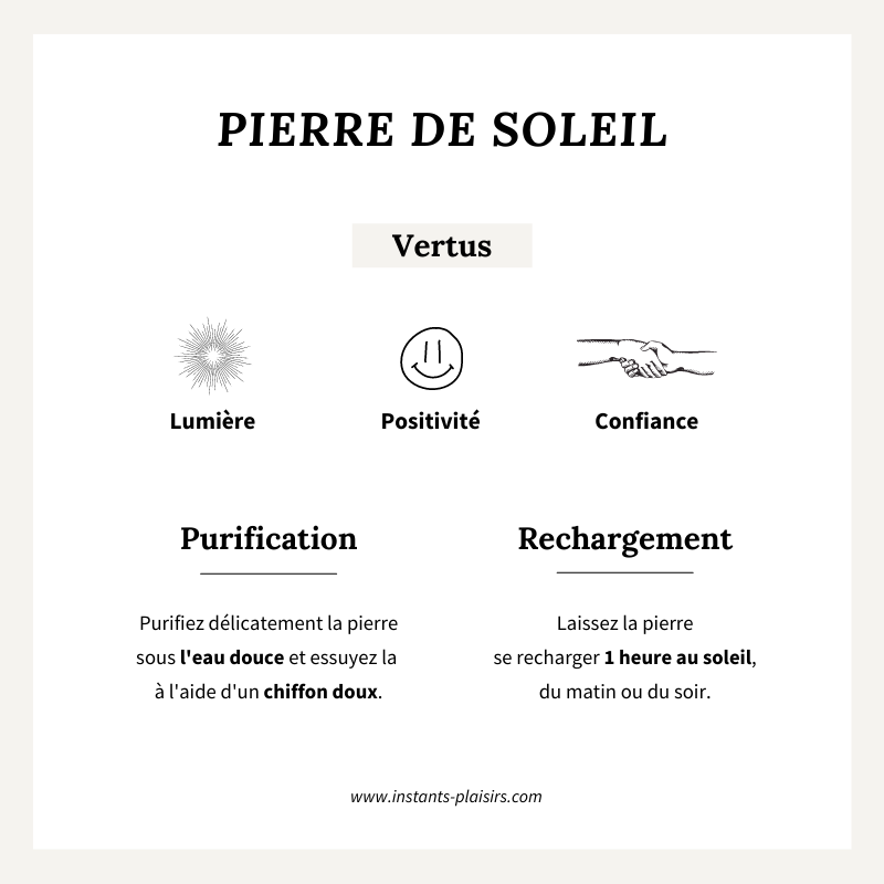 Charm "Sweet" Pierre du soleil plaqué or-Breloques et pendentifs-Instants Plaisirs • Bijoux-Instants Plaisirs | Bijoux