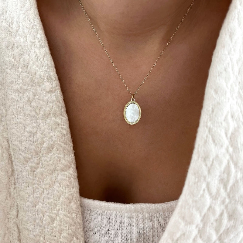 Collier "Satine" acier-Colliers-Instants Plaisirs • Bijoux-Instants Plaisirs • Bijoux