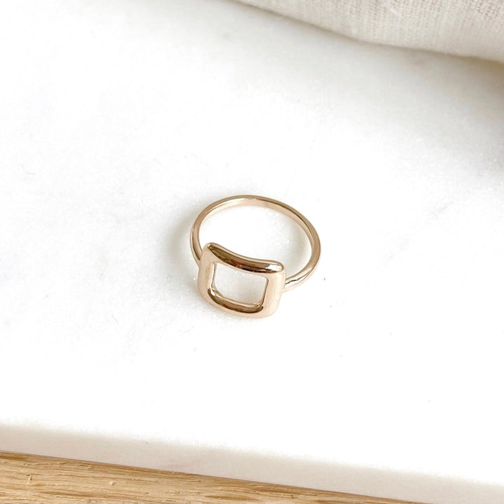 Bague "Madison" plaqué or-Bagues-Instants Plaisirs - Bijoux-Instants Plaisirs | Bijoux