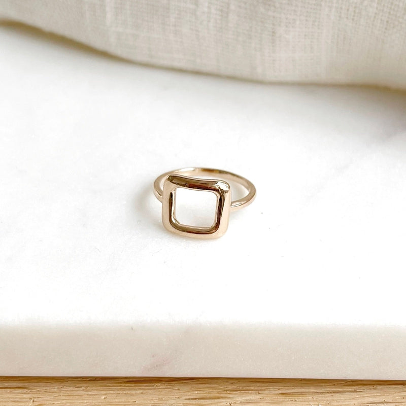 Bague "Madison" plaqué or-Bagues-Instants Plaisirs - Bijoux-Instants Plaisirs | Bijoux