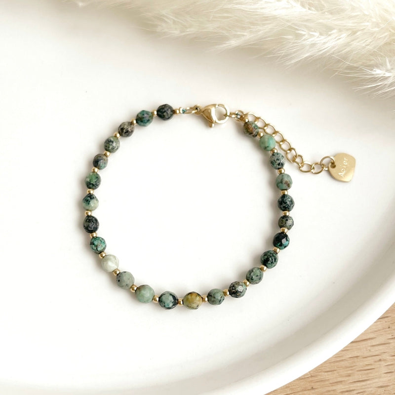 Bracelet "Manaig" pin africain acier-Bracelets-Instants Plaisirs • Bijoux-Instants Plaisirs | Bijoux