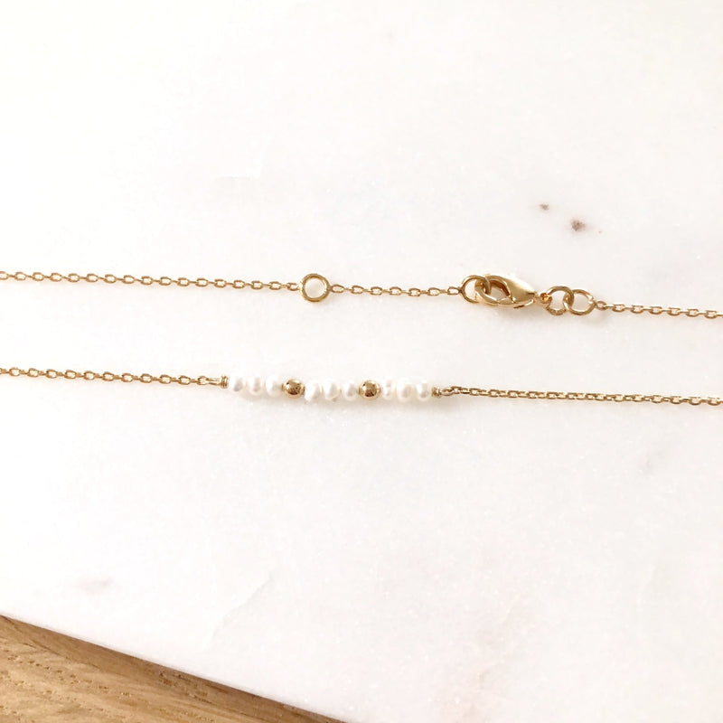 Collier "Douci" plaqué or-instants-plaisirs-Instants Plaisirs • Bijoux