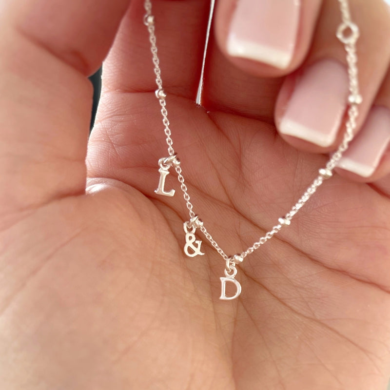 Bijou Pendentif Lettre Argent Bijoux Argent Pendentif Lettre En