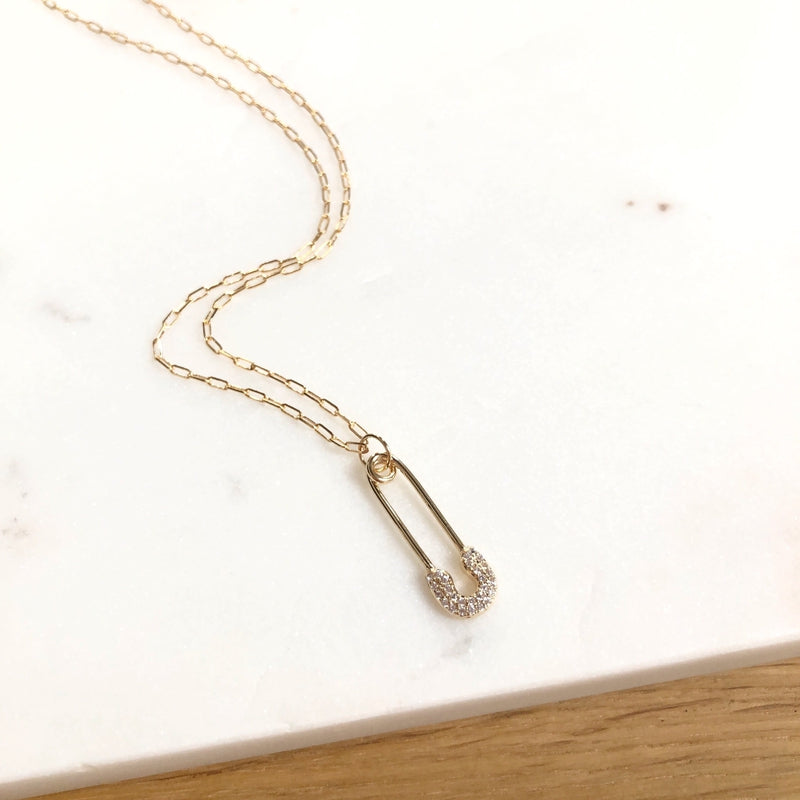 Collier "Alfi" plaqué or-instants-plaisirs-Instants Plaisirs • Bijoux